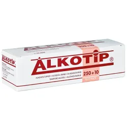 Alkotip Alcoholdoekjes 28 x 60mm  -  250 10 Stuks